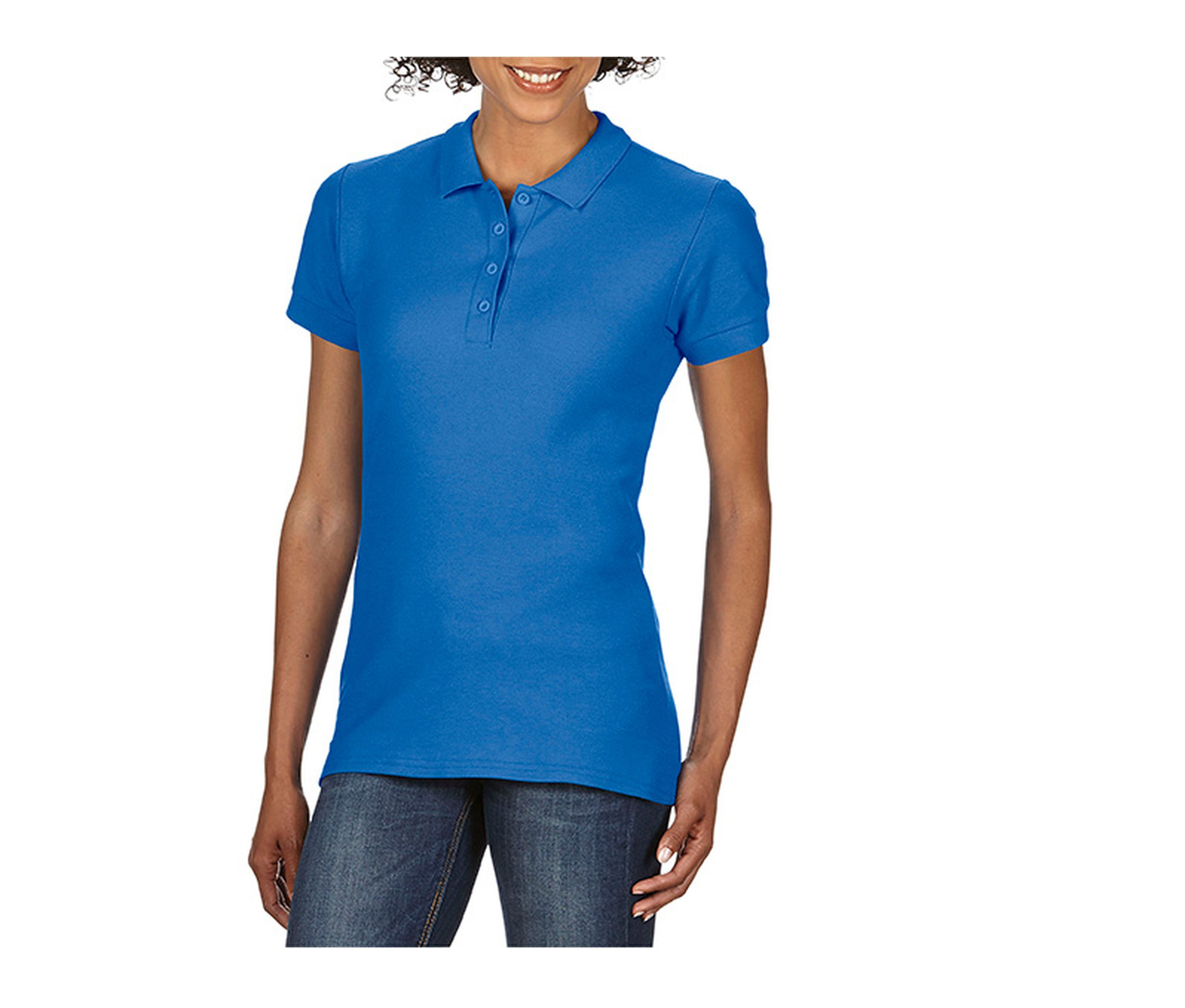 SOFTSTYLE WOMEN'S PIQUÉ POLO